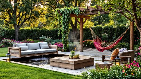 Top idées pour aménager votre jardin avec du mobilier tendance