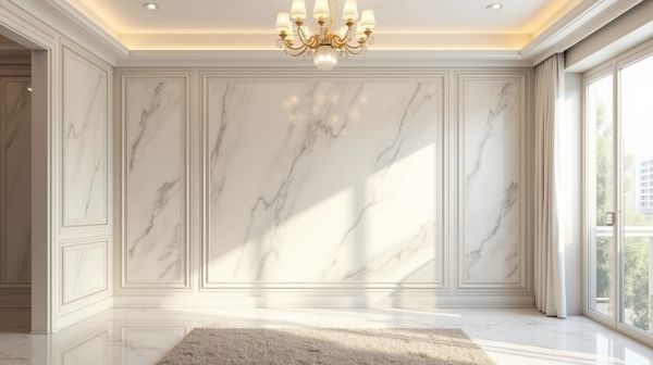 Vous cherchez des panneaux PVC effet marbre pour votre intérieur ?